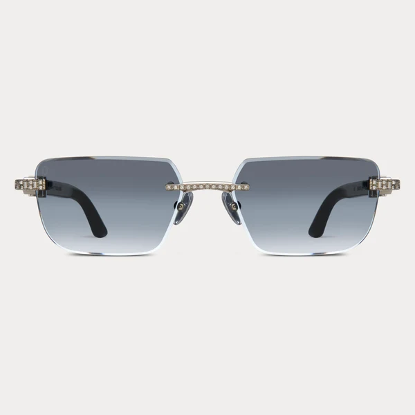 James Oro Black Tint Silver Bankroller