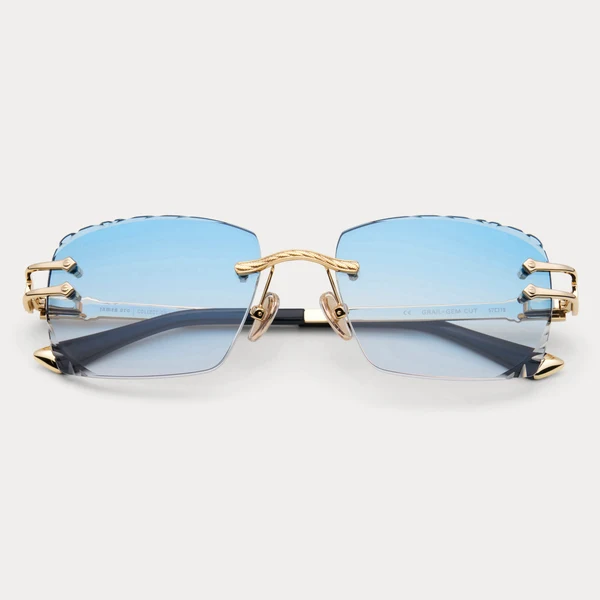James Oro Blue Tint Grail Gem Cut