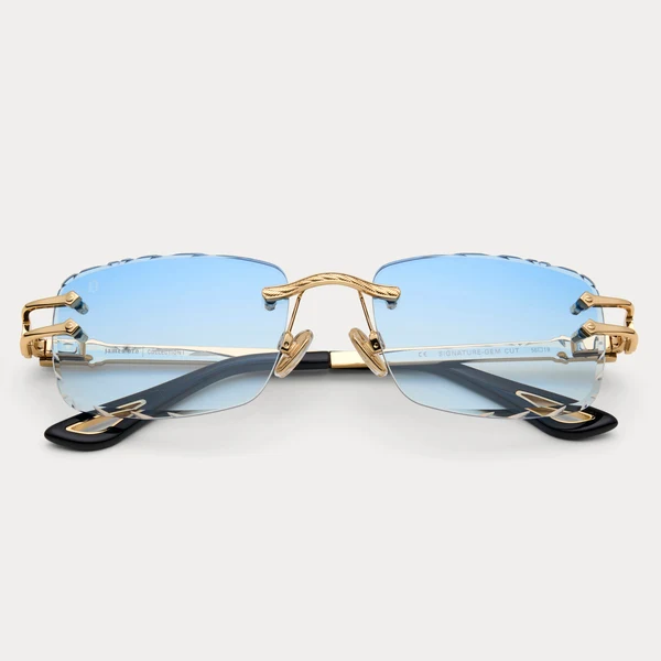 James Oro Blue Tint Signature Gem Cut