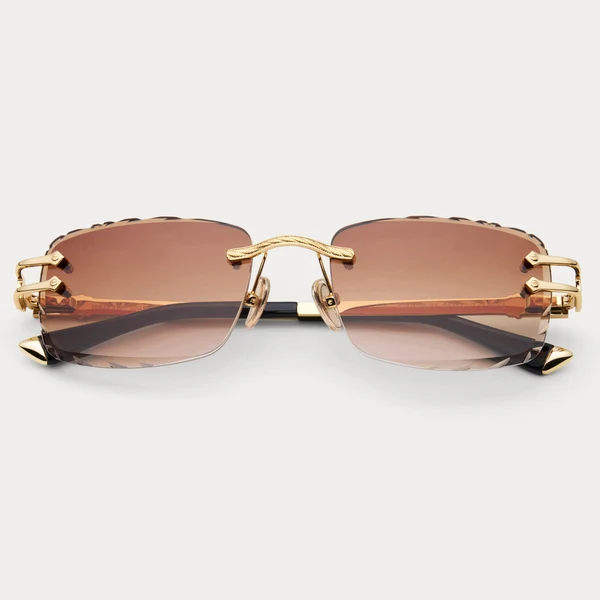 James Oro Brown Tint Signature Gem Cut