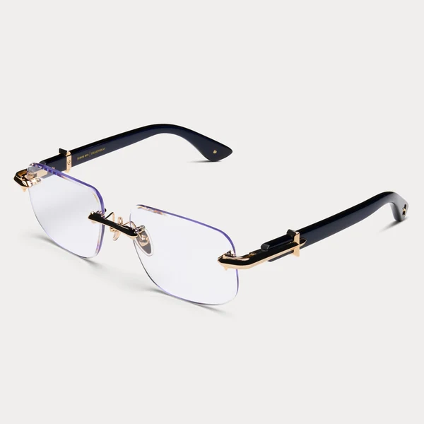 James Oro Clear Blue Lacquer Consigliere