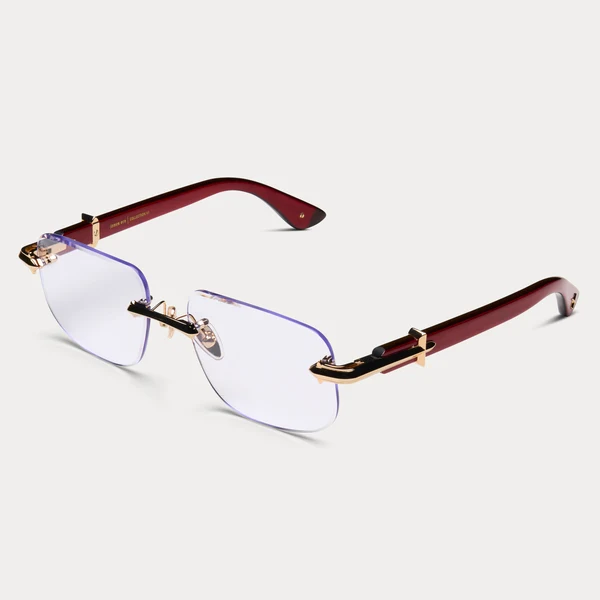James Oro Clear Red Lacquer Consigliere