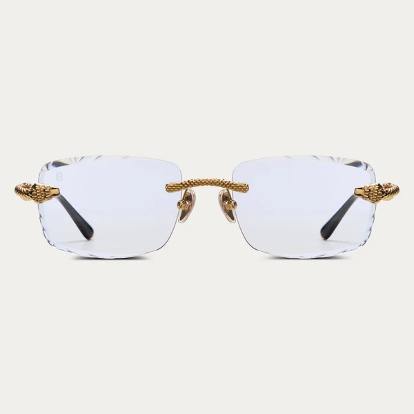 James Oro Clear Serpent Gem Cut