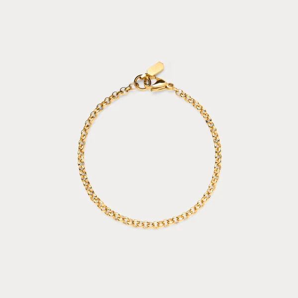 James Oro Gold Anello Bracelet 3mm