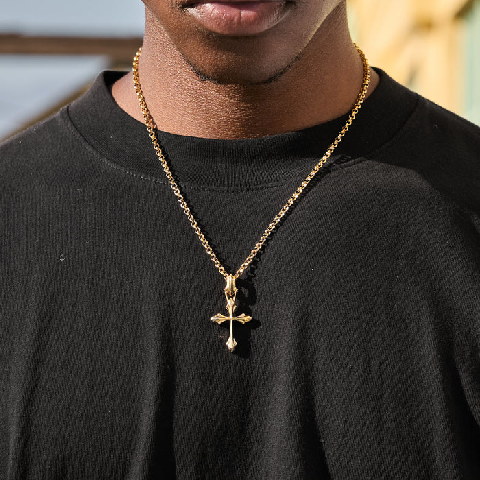 James Oro Gold Anello Chain 3mm photo 3