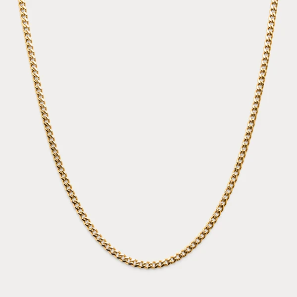 James Oro Gold Cuban Link Chain 4mm