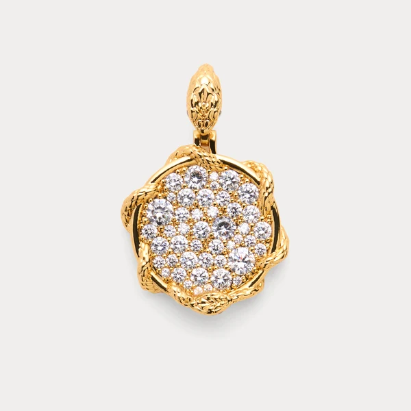 James Oro Gold Oroboros Pendant