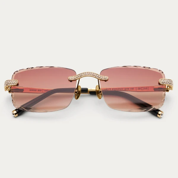 James Oro Iced Brown Tint Signature Gem Cut