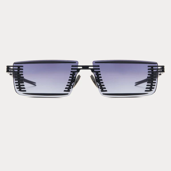 James Oro Matte Black Vertebrae