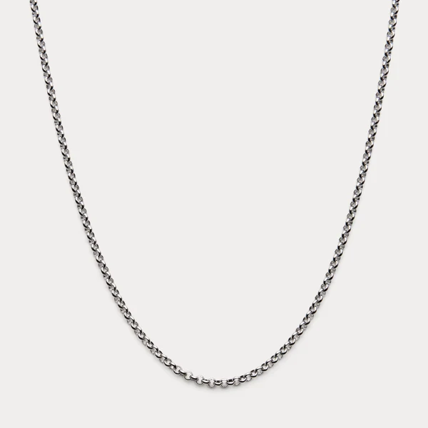 James Oro Silver Anello Chain 3mm