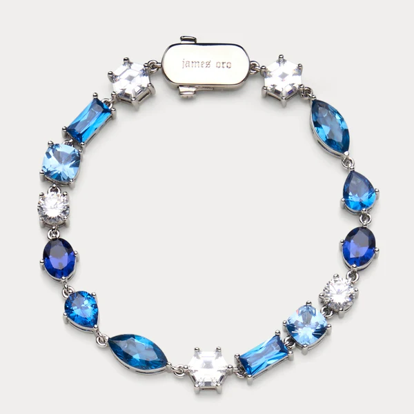 James Oro Silver Constellation Bracelet 5mm